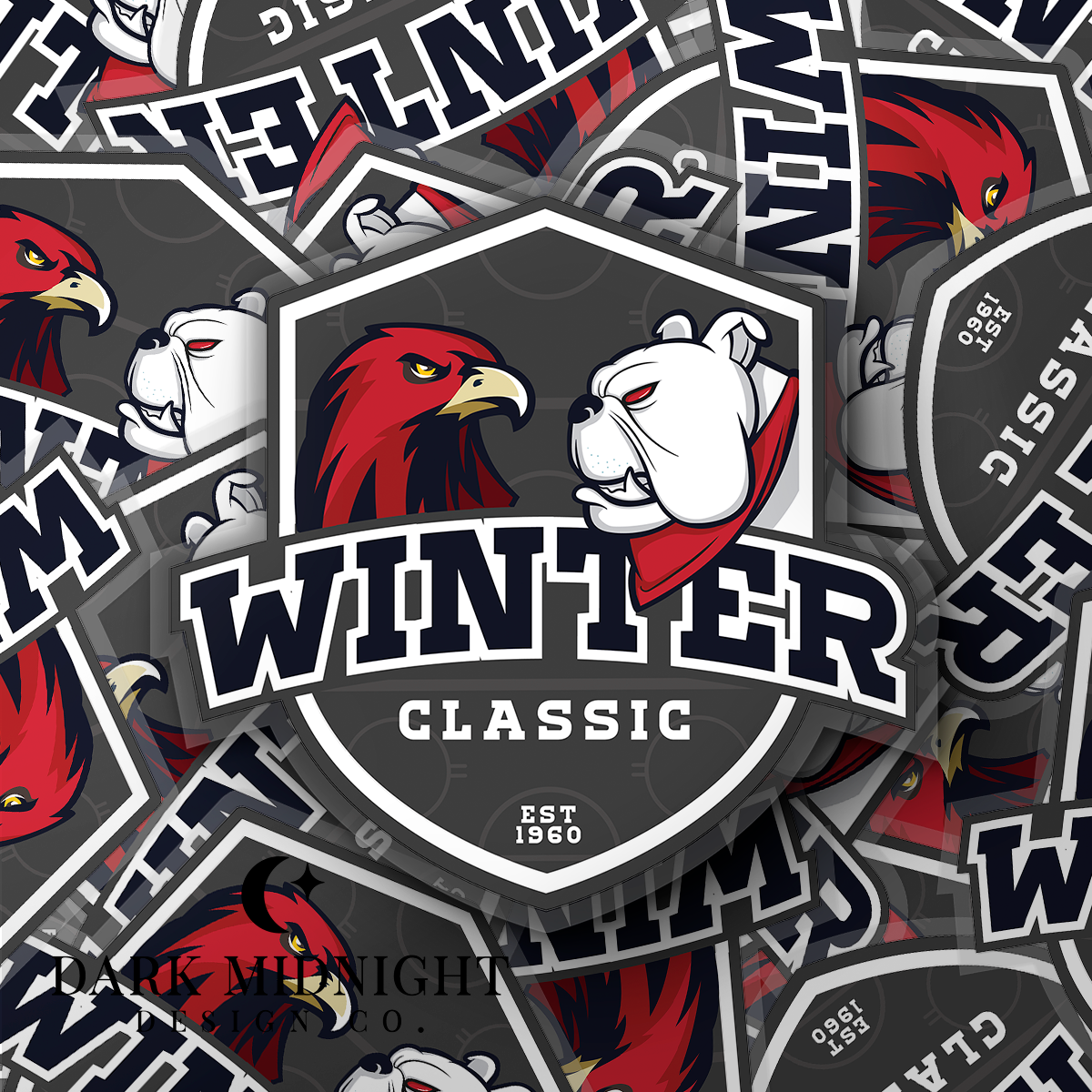 Winter Classic Boyd U v Callingwood Sticker - Officially Licensed Rules of the Game Series