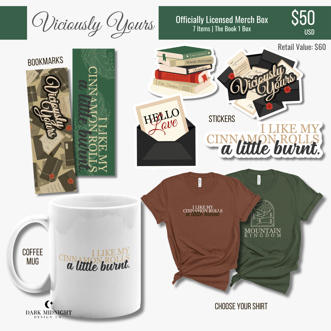 Viciously Yours Merch Box - Officially Licensed Fae Kings of Eden Merch