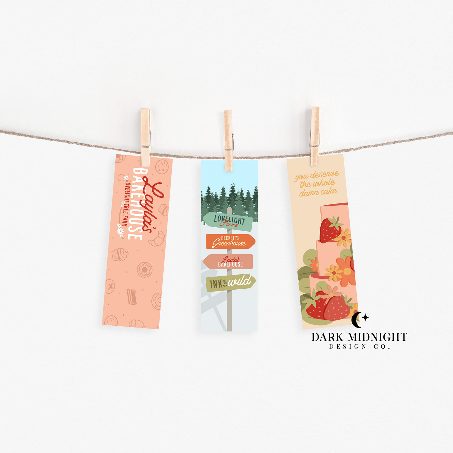 Inglewild Business Signs Bookmark - Officially Licensed Lovelight Farms Series