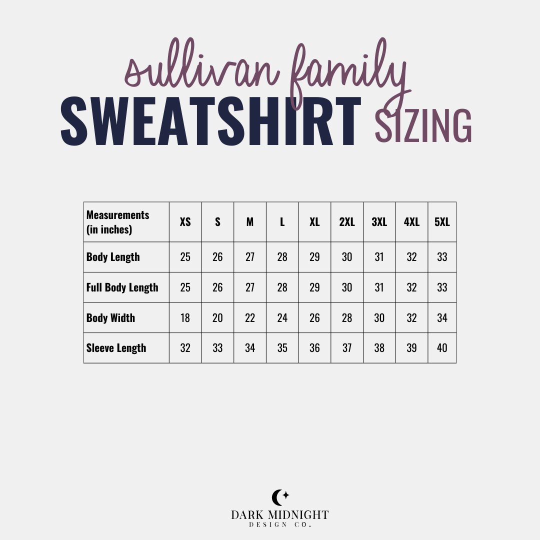The Sugar Bowl Crewneck Sweatshirt - Officially Licensed Sullivan Family Series