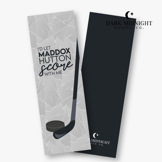 Maddox Hutton Can Score With Me Bookmark -Officially Licensed Greatest Love Series