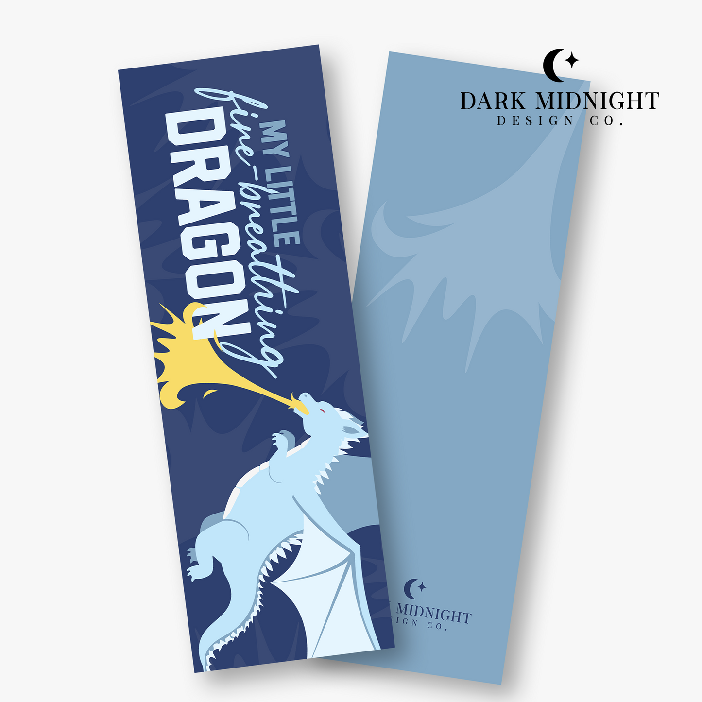 Fire Breathing Dragon Bookmark - Officially Licensed Vancouver Storm Series