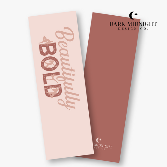 Beautifully Bold Logo Bookmark - Officially Licensed Cherry Peak Series