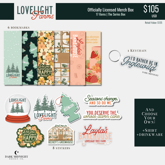 Lovelight Series Merch Box - Officially Licensed Lovelight Farms Series