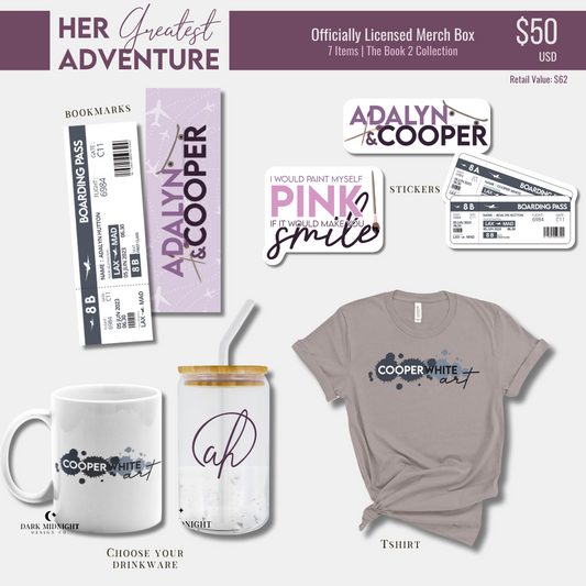 Her Greatest Adventure Merch Box - Officially Licensed Greatest Love Series