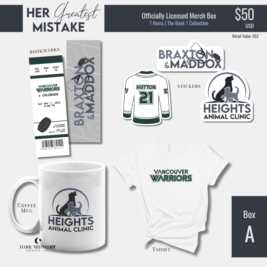 Her Greatest Mistake Merch Box - Officially Licensed Greatest Love Series