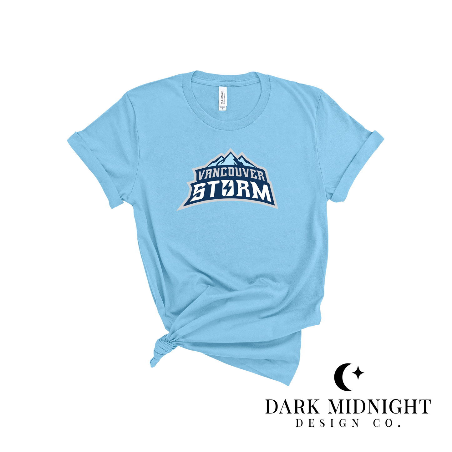 Vancouver Storm Logo Tee - Officially Licensed Vancouver Storm Series
