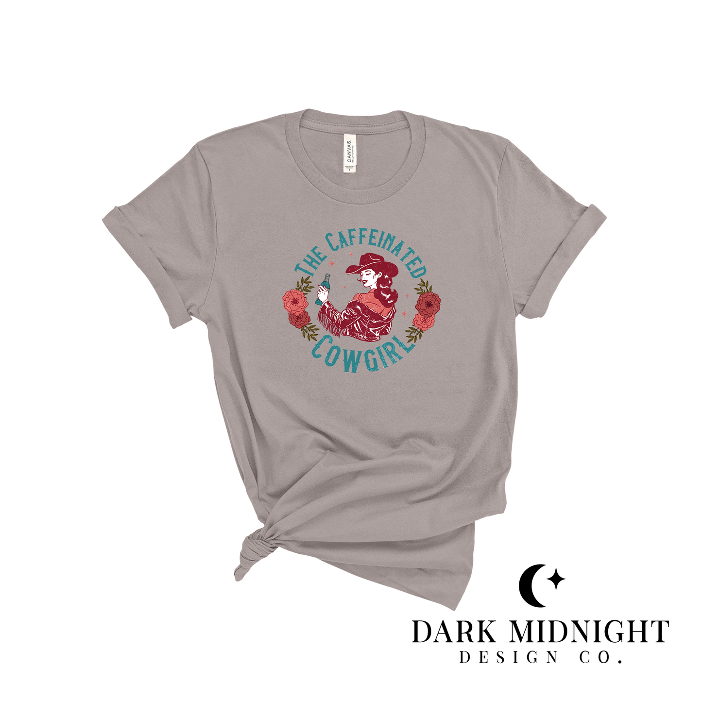 Pre-Order: The Caffeinated Cowgirl Tee - Officially Licensed Lucky River Ranch Series