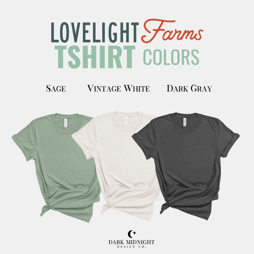 Lovelight Farms Logo Tee - Officially Licensed Lovelight Farms
