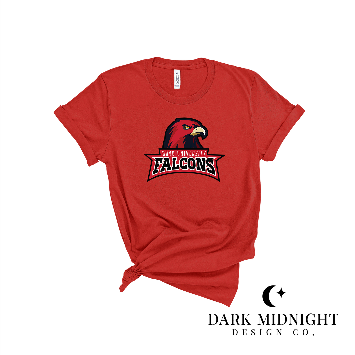 Boyd U Falcons Logo Tee - Officially Licensed Rules of the Game Series