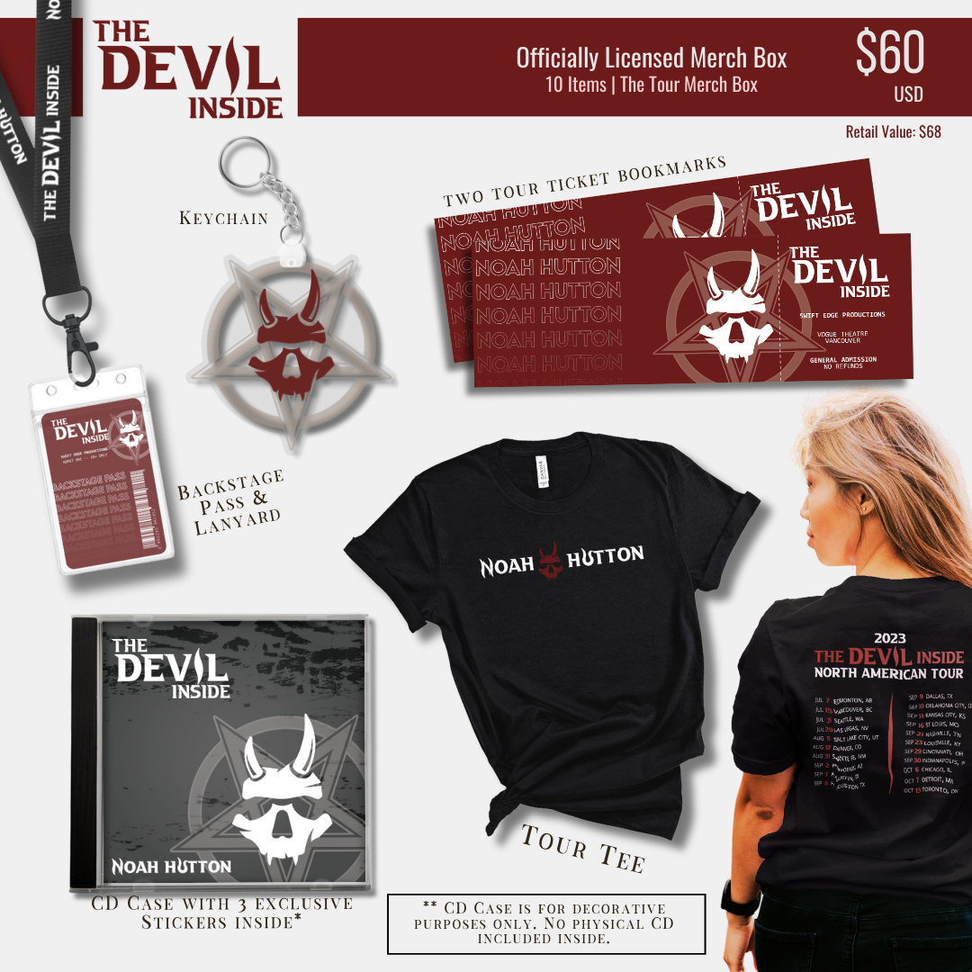 The Devil Inside Tour Merch Box - Officially Licensed Greatest Love Series