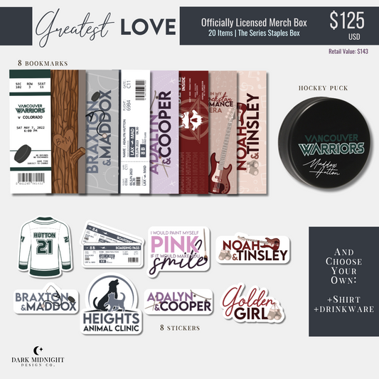Greatest Love Series Merch Box - Officially Licensed Greatest Love Series