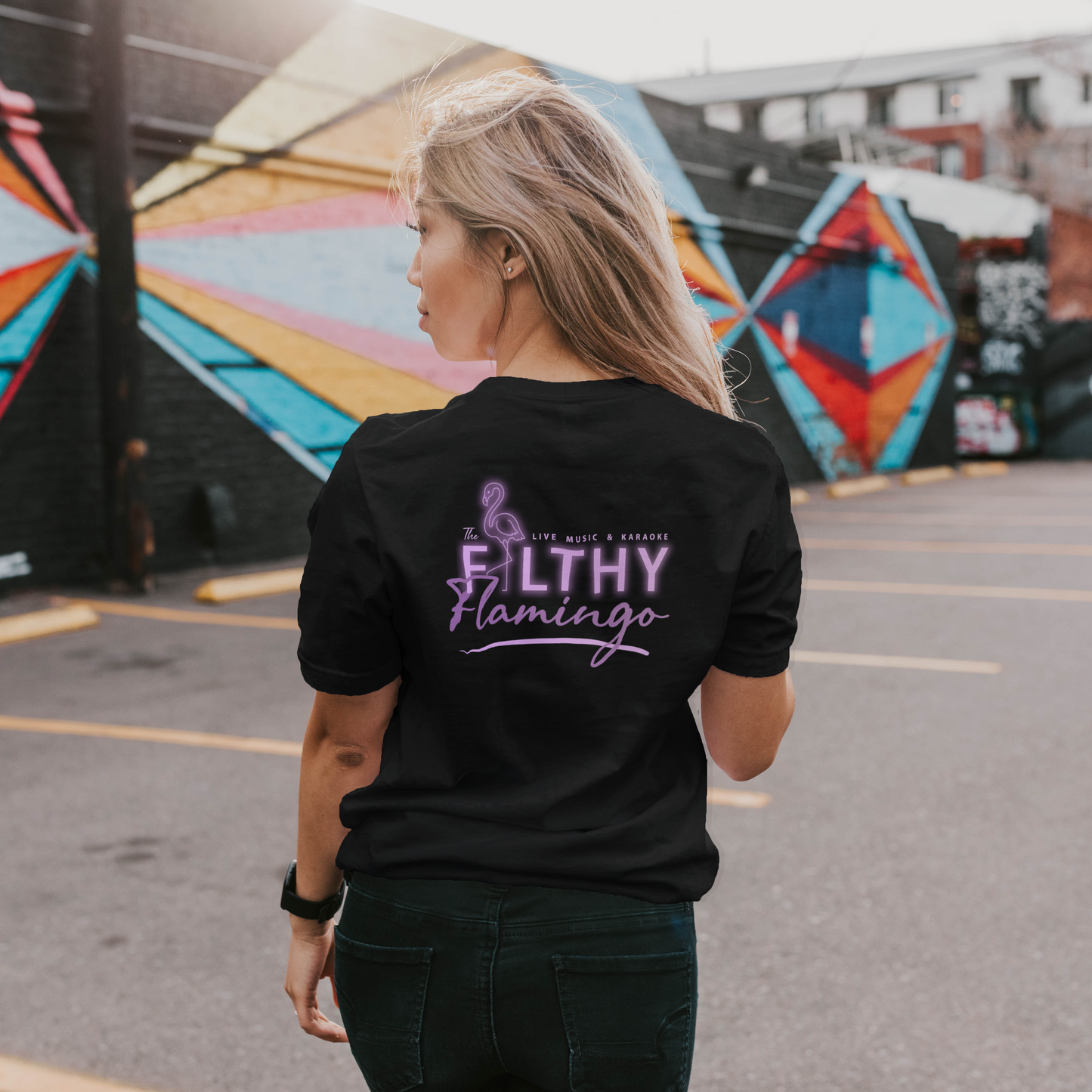 Filthy Flamingo Tee - Officially Licensed Vancouver Storm Series