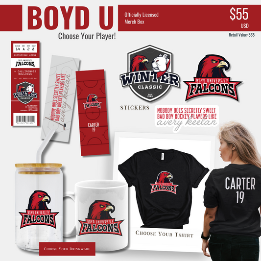 Boyd U Merch Box - Officially Licensed Rules of the Game Series