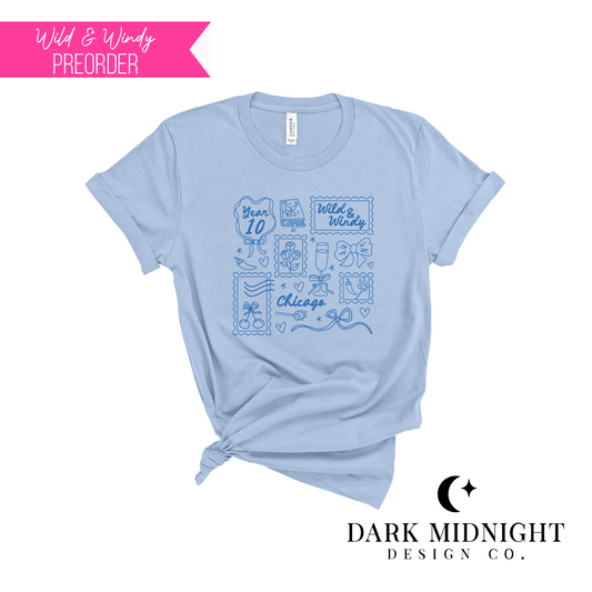 PRE-ORDER: Wild & Windy Anniversary Tee BLUE