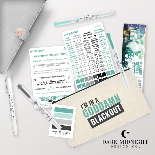 Love Blackout Annotation Kit - Officially Licensed Tinted Truths Series