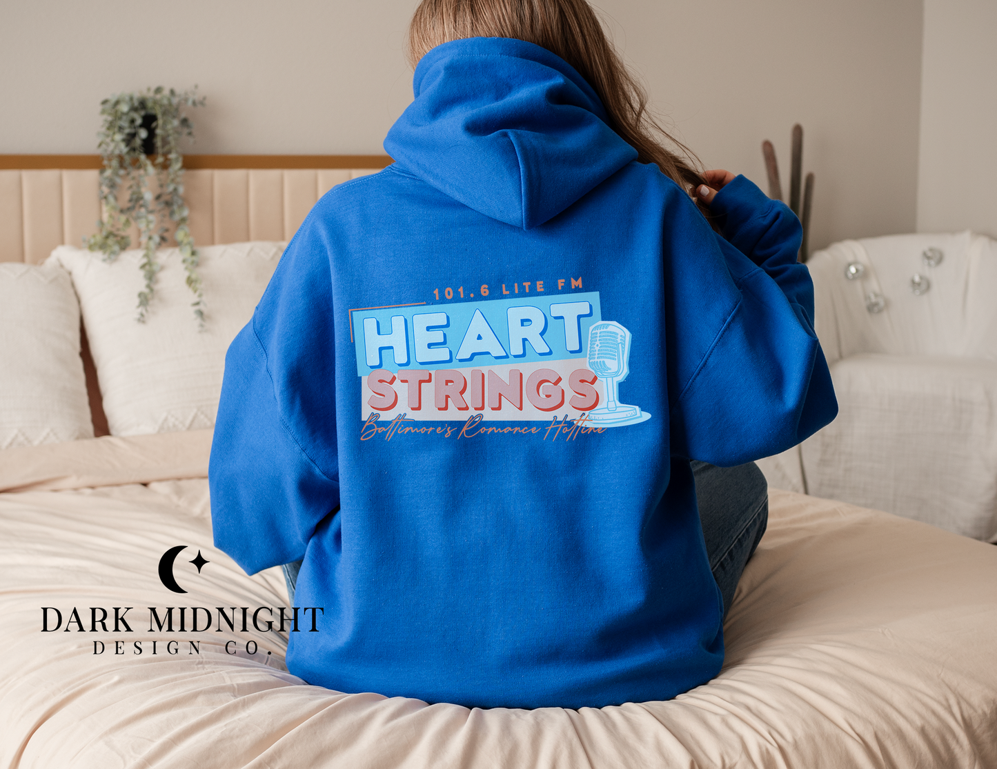 Heartstrings Station Logo Hooded Sweatshirt - Officially Licensed Heartstrings Series