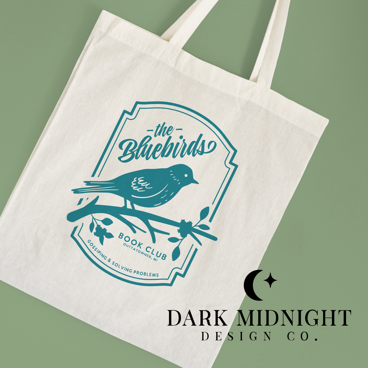 Bluebirds Book Club Tote Bag - Officially Licensed Sullivan Family Series