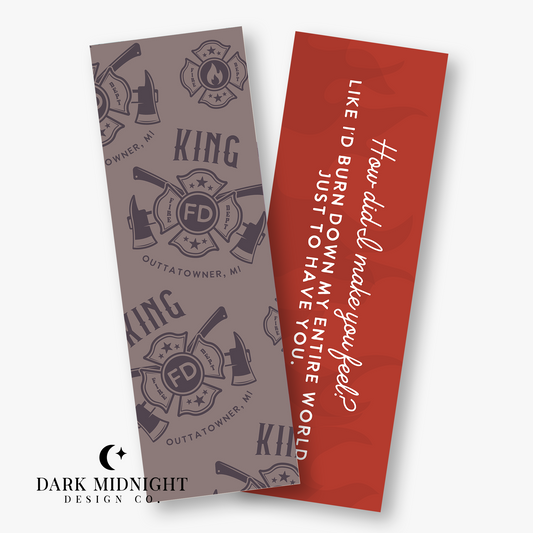 Just This Once Bookmark Bundle - Officially Licensed King Family Series Merch