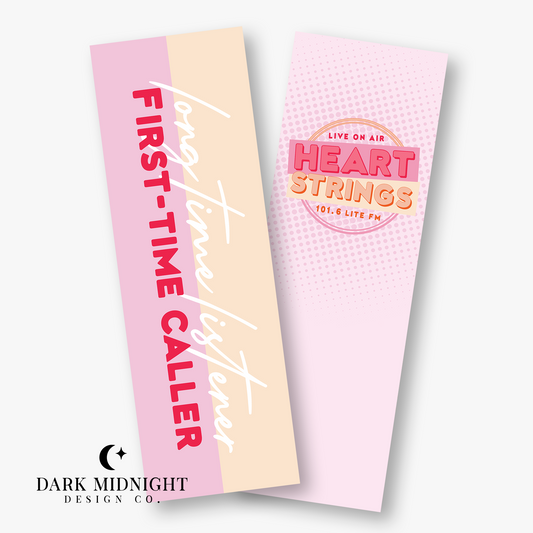 First-Time Caller Bookmark Bundle - Officially Licensed Heartstrings Series Merch