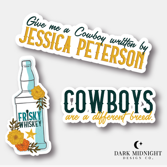 Wyatt Sticker Bundle - Officially Licensed Lucky River Ranch Series Merch
