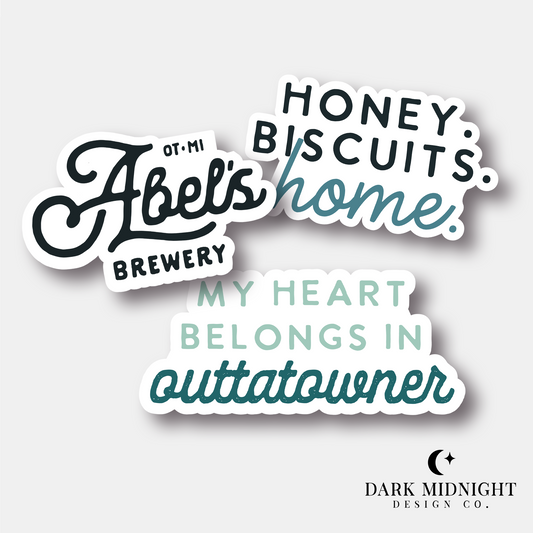 Just My Luck Sticker Bundle - Officially Licensed King Family Series Merch