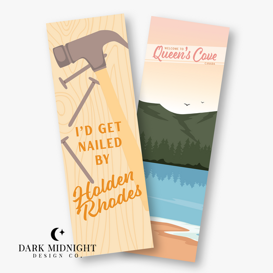 In Your Dreams, Holden Rhodes Bookmark Bundle - Officially Licensed Queen's Cove Series Merch