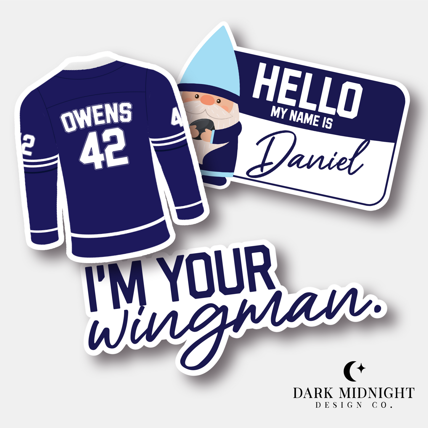 The Wingman Sticker Bundle - Officially Licensed Vancouver Storm Series Merch