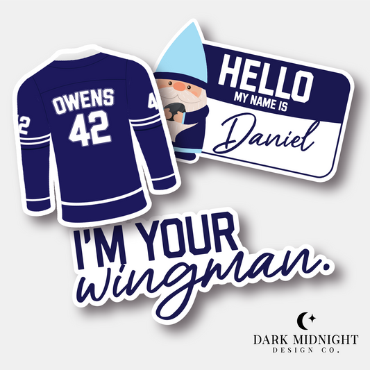 The Wingman Sticker Bundle - Officially Licensed Vancouver Storm Series Merch