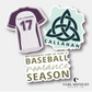Stealing Home Sticker Bundle - Officially Licensed Beyond The Play Series Merch