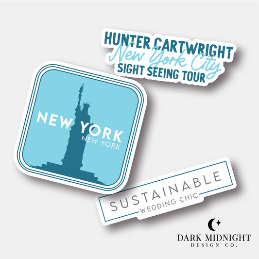 Accidentally Ours Sticker Bundle - Officially Licensed Unexpectedly In Love Series Merch