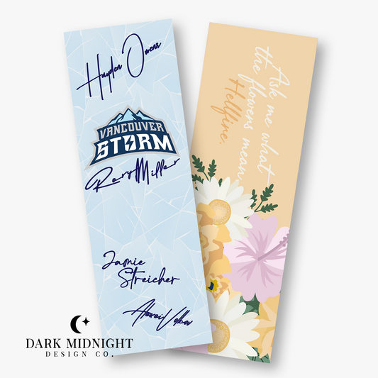 Gloves Off Bookmark Bundle - Officially Licensed Vancouver Storm Series Merch