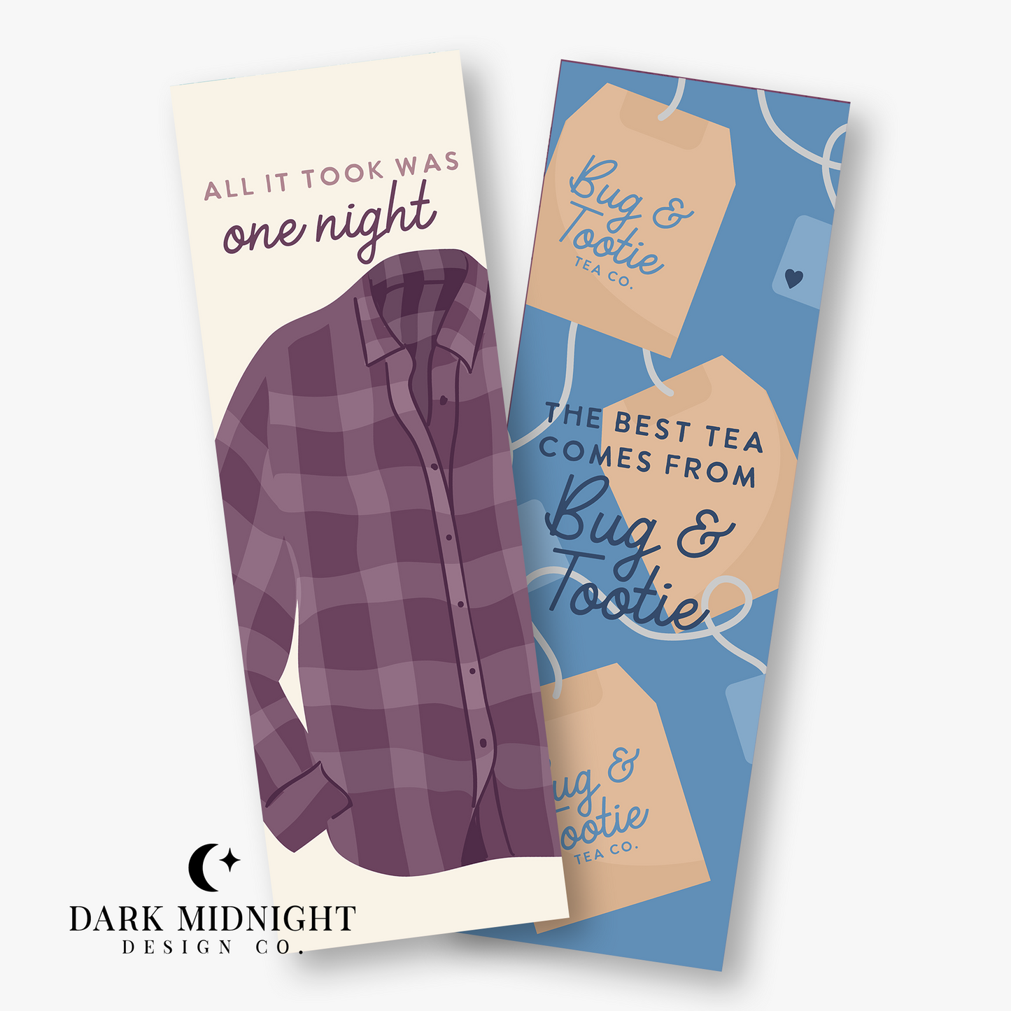 One Night Bookmark Bundle - Officially Licensed Sullivan Family Series Merch
