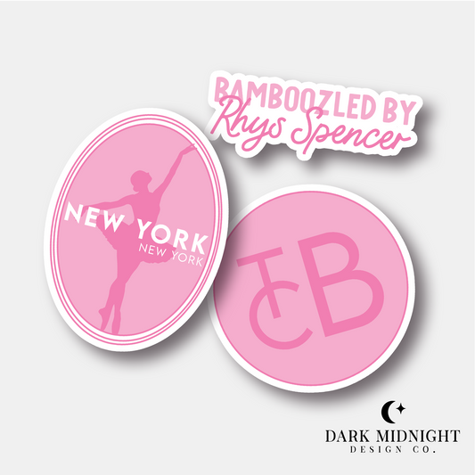 Surprisingly Us Sticker Bundle - Officially Licensed Unexpectedly In Love Series Merch