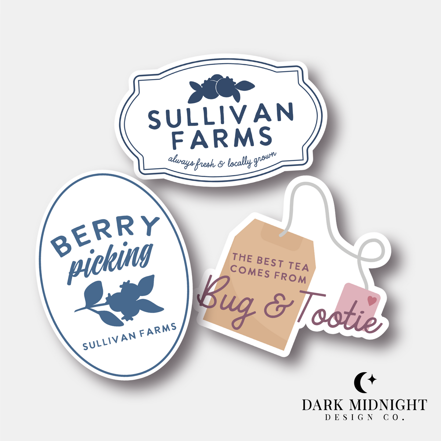 One Night Sticker Bundle - Officially Licensed Sullivan Family Series Merch
