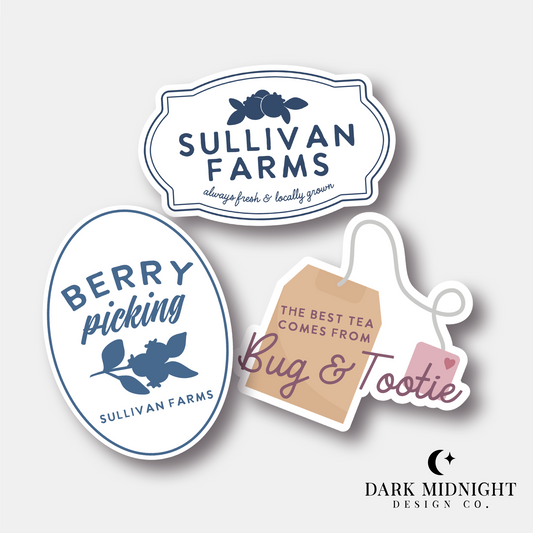 One Night Sticker Bundle - Officially Licensed Sullivan Family Series Merch
