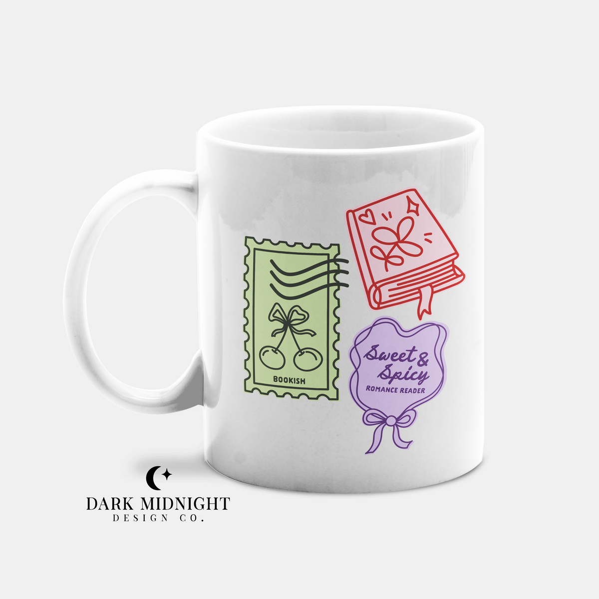 Bookish Stamp Mug