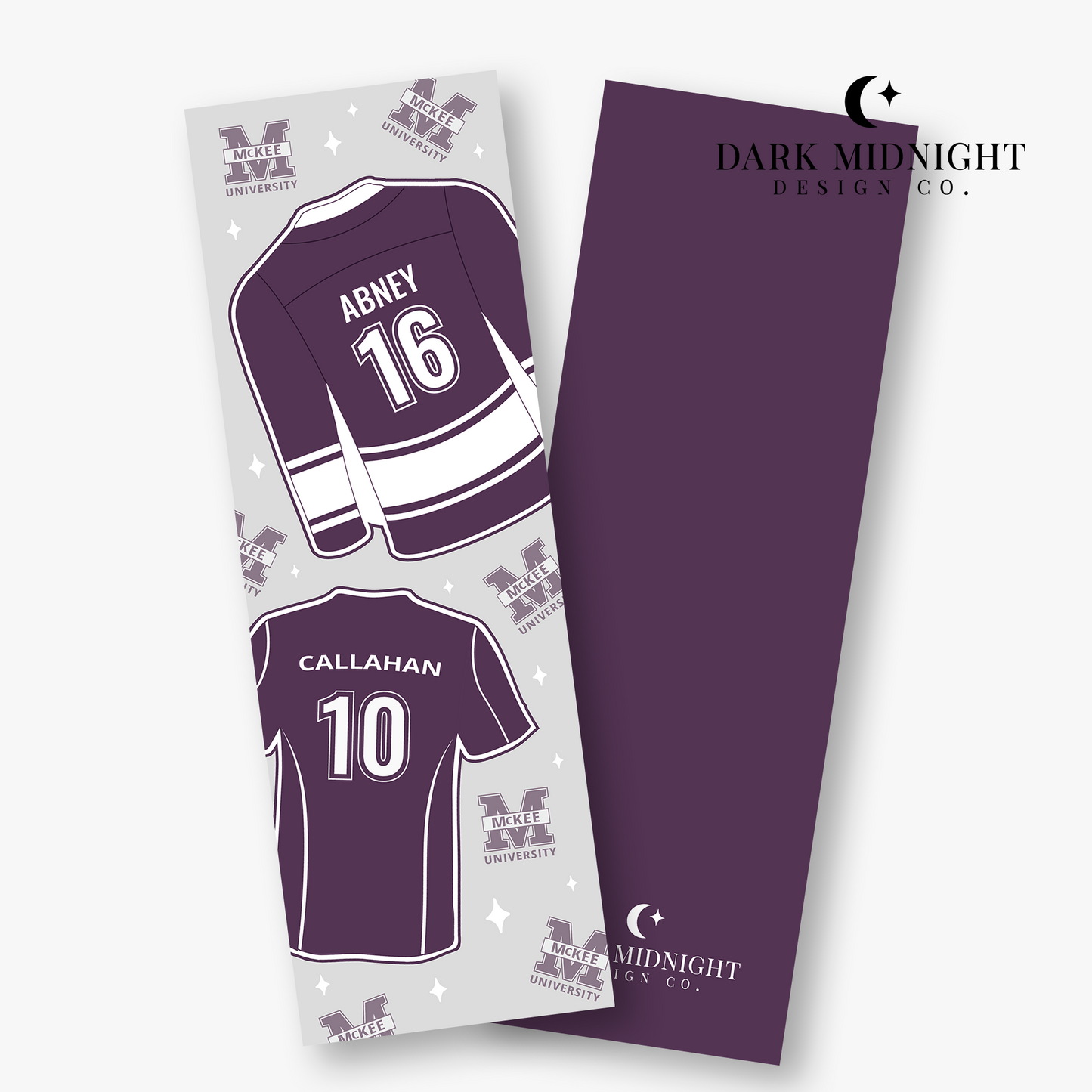 Nik and Izzy Jersey Bookmark - Officially Licensed Beyond The Play Series