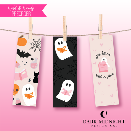PRE-ORDER: Good Ghouls Bookmark Pack - Official Wild & Windy Merch