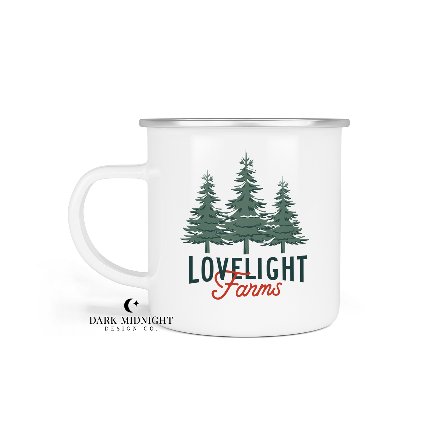 Lovelight Farms Logo 12oz Camp Mug - Officially Licensed Lovelight Farms
