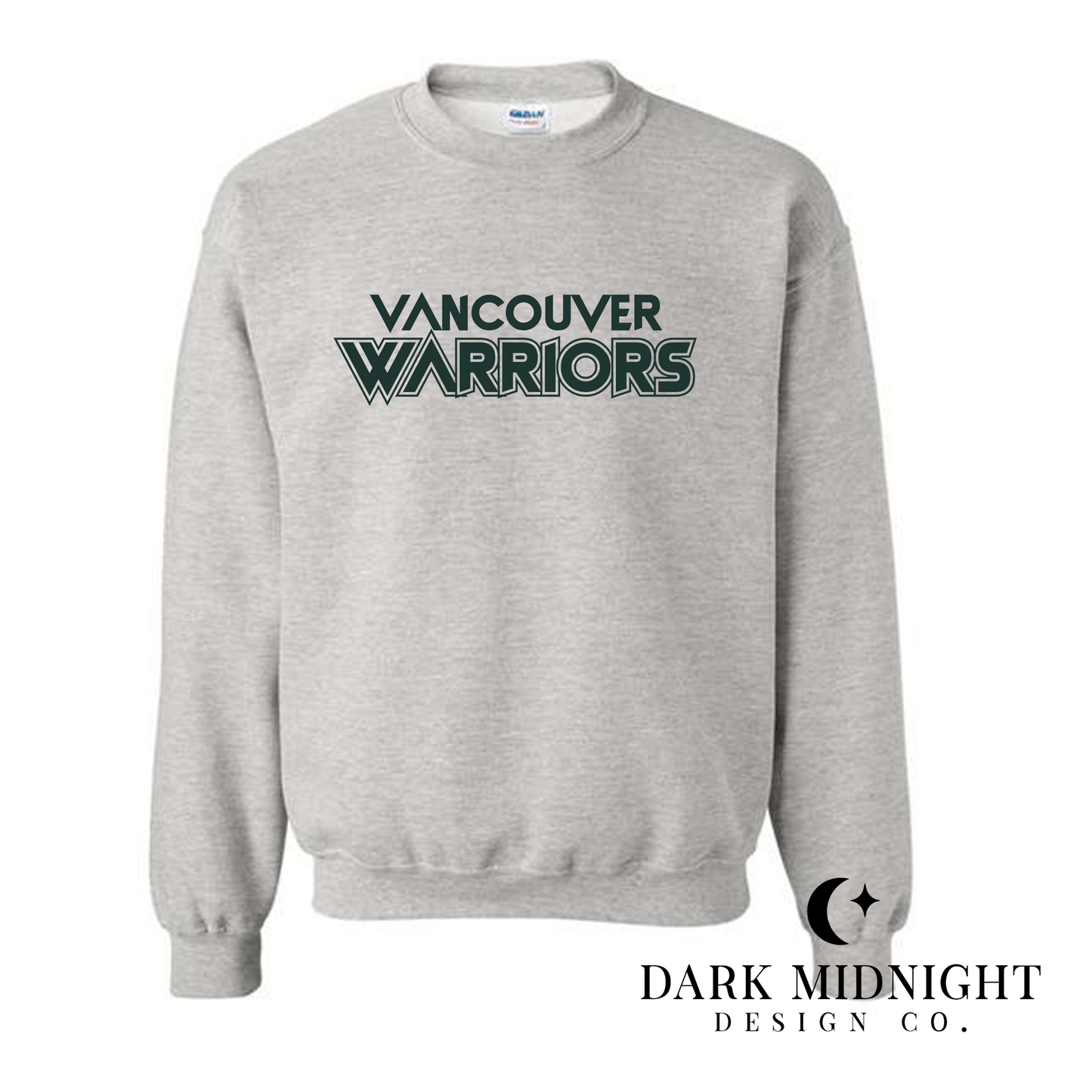Vancouver Warriors Crewneck Sweatshirt - Officially Licensed Greatest Love Series