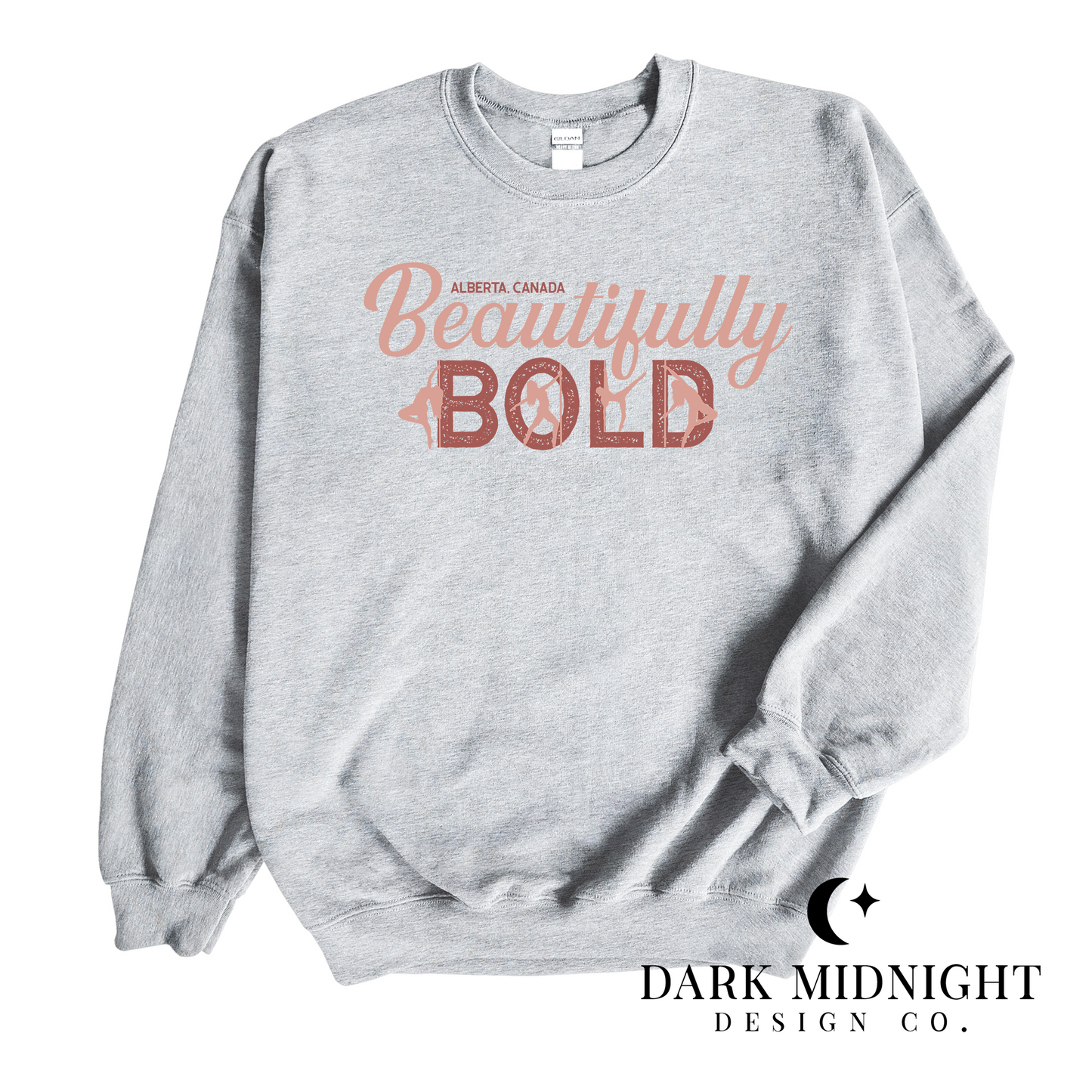 Beautifully Bold Logo Crewneck - Officially Licensed Cherry Peak Series