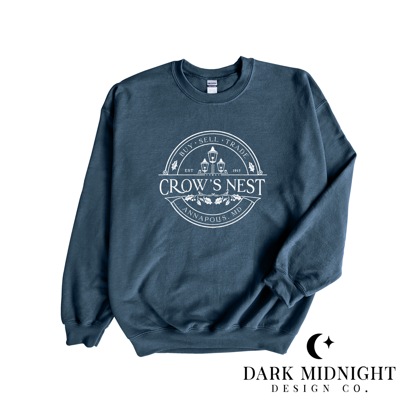 Crow's Nest Logo Crewneck Sweatshirt - Officially Licensed Ghosted Series