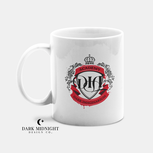 Pre-Order: Dark Imaginarium Academy Logo 15oz Mug - Officially Licensed Blood Oath Series