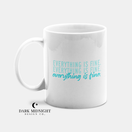 Everything is Fine 15oz Mug - Officially Licensed Boys of South Chapel Series