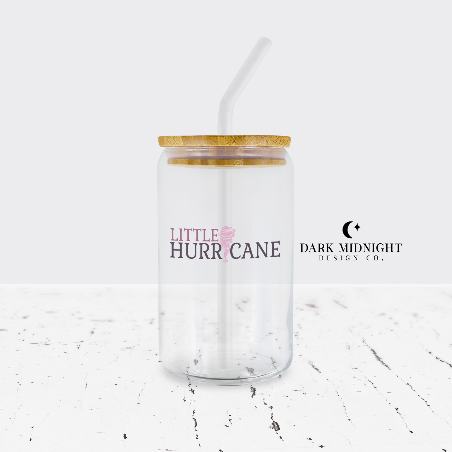 Little Hurricane 16oz Glass Can - Officially Licensed Unleashing Chaos