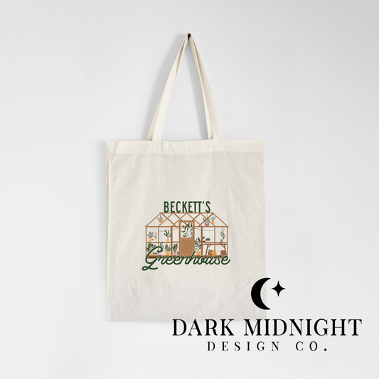 Beckett's Greenhouse Tote Bag- Officially Licensed Lovelight Farms Series