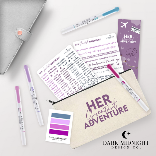 Her Greatest Adventure Annotation Kit - Officially Licensed Greatest Love Series