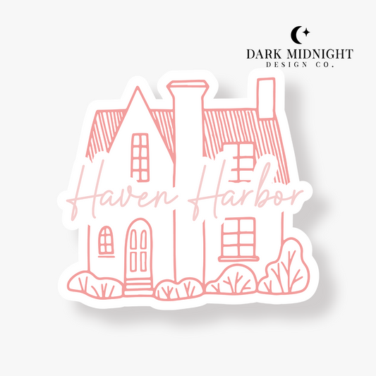 Haven Harbor House Sticker - Officially Licensed Lily Miller Merch