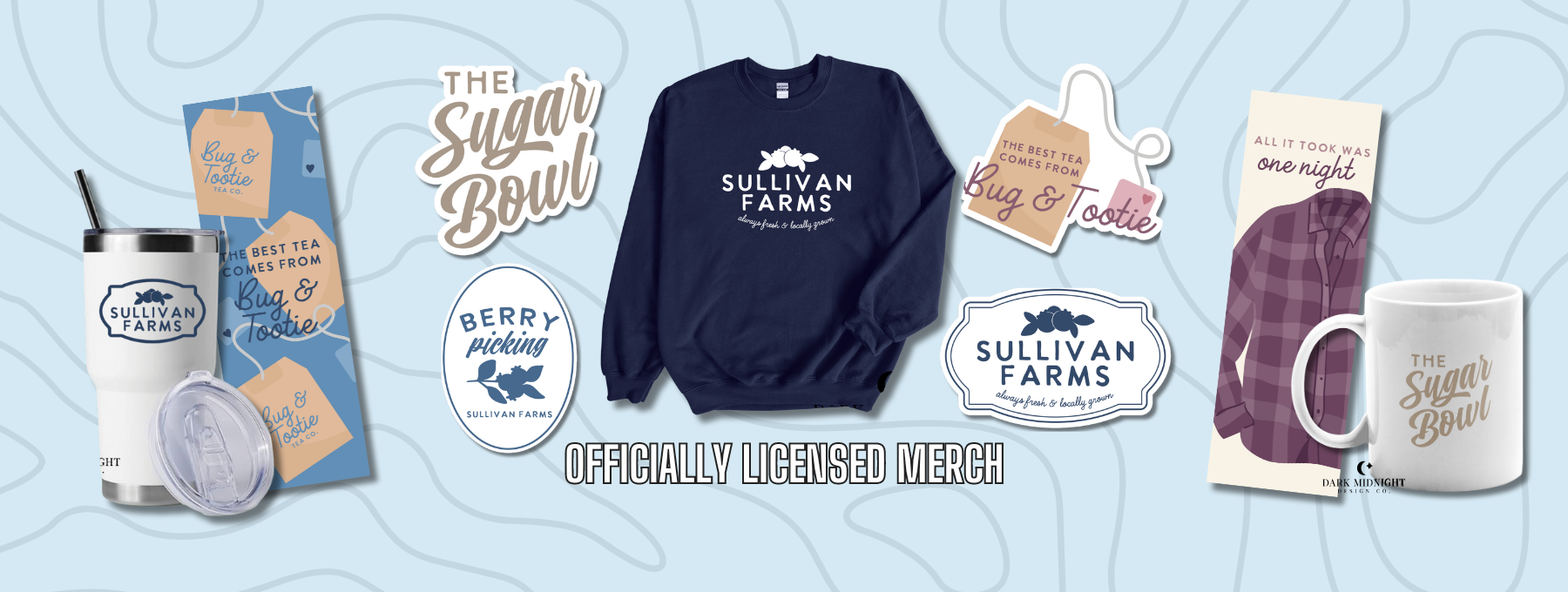 Sullivan Family Officially Licensed Merch Collection – Dark Midnight Design  Co